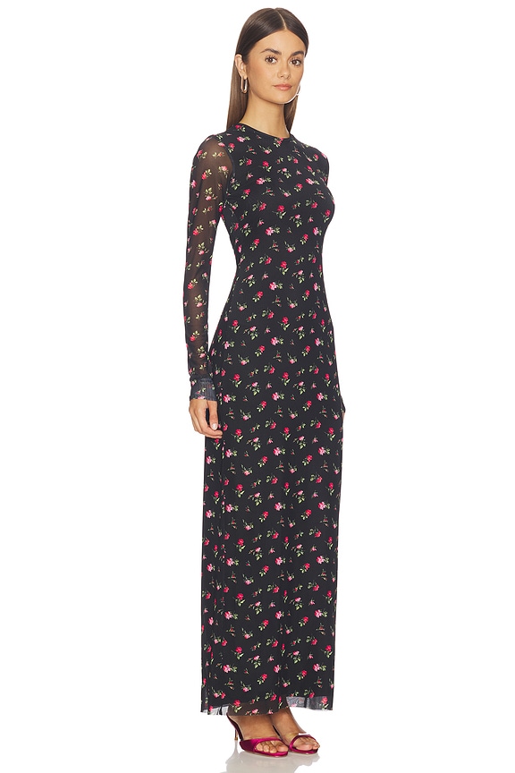 view 2 of 3 Didi Dress in New Rose Ditsy