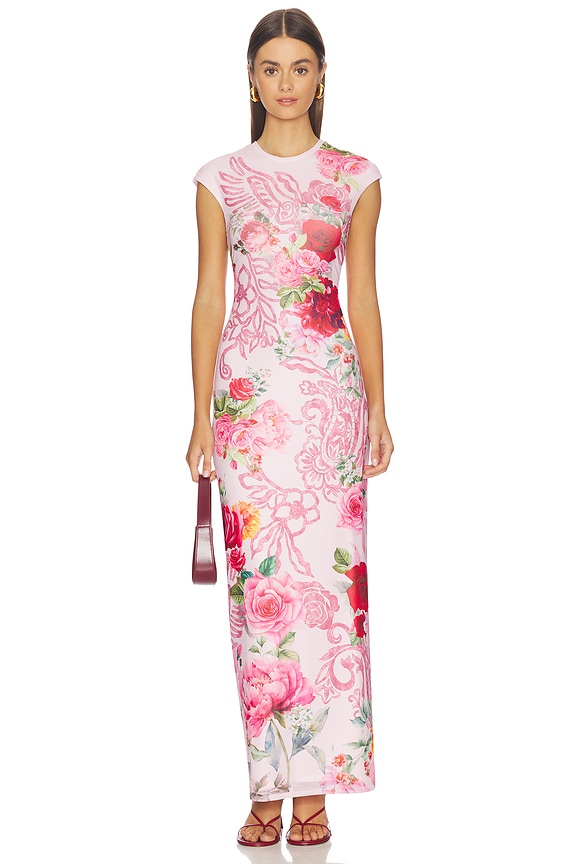 view 1 of 4 Cody Dress in Wing Rose