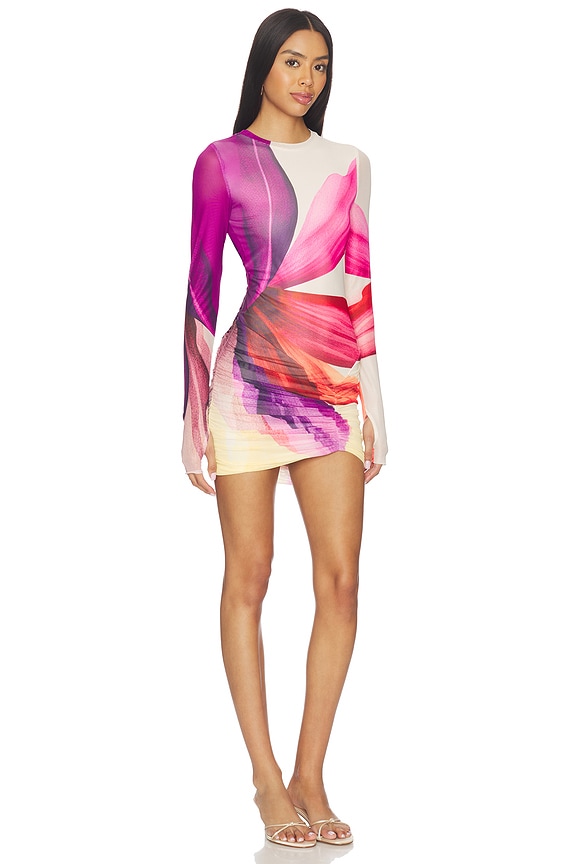 view 2 of 4 ROBE MIRZA in Lemon Lotus