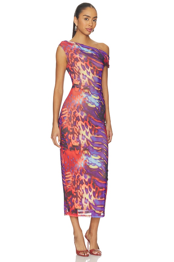 view 2 of 3 Holden Dress in Cobalt Scale