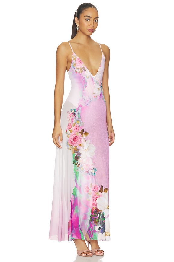view 2 of 4 ROBE RIVKA in Marble Floral