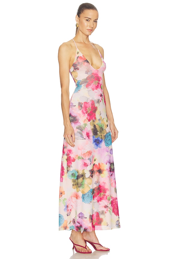 view 2 of 3 ROBE ROMY in Watercolor Blossom