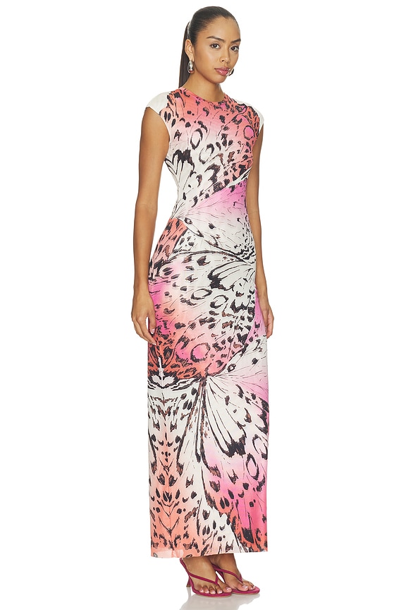 view 2 of 3 Mylo Dress in Blush Butterfly