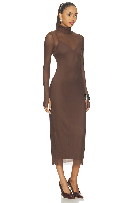 view 2 of 3 ROBE SHAILENE in Espresso