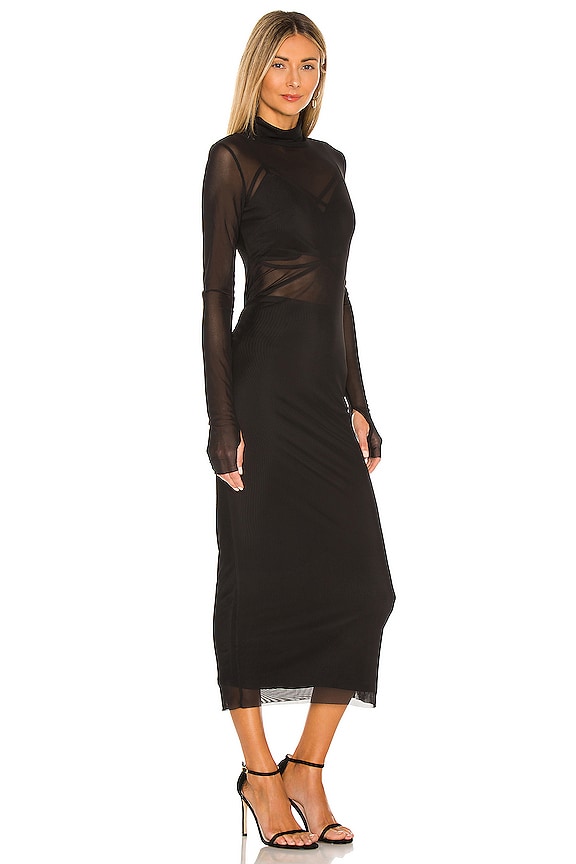 view 2 of 3 ПЛАТЬЕ LIZZO in Noir