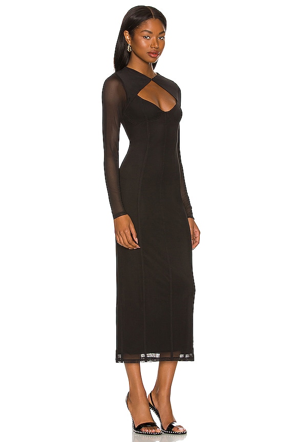 view 2 of 3 ROBE LAGO in Noir