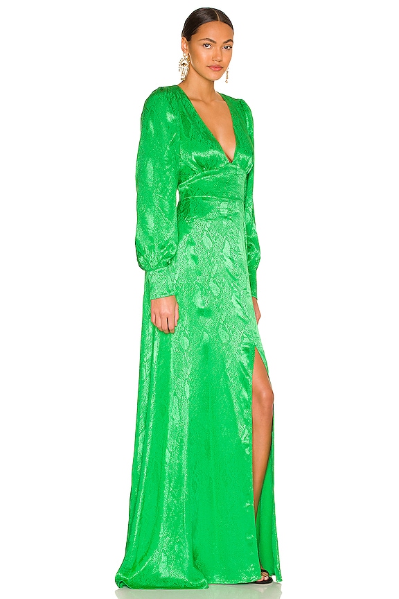 view 2 of 3 Alvin Dress in Fern Green