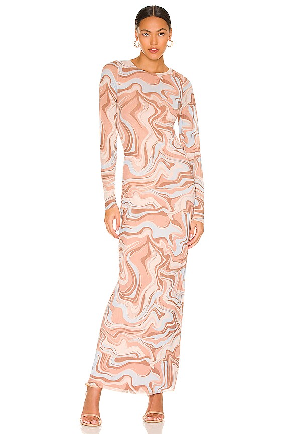 view 2 of 3 MAXIVESTIDO ALCOVE in Neutral Marble