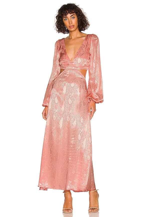 view 2 of 4 Norton Dress in Snake Blush