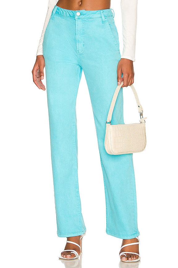 view 1 of 4 Fez Jean in Aqua Teal