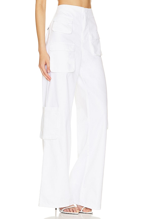 view 2 of 4 Maxwell Parachute Pant in Bright White