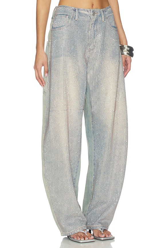 view 2 of 6 Prescott Barrel Jeans in Dirty Grunge Wash