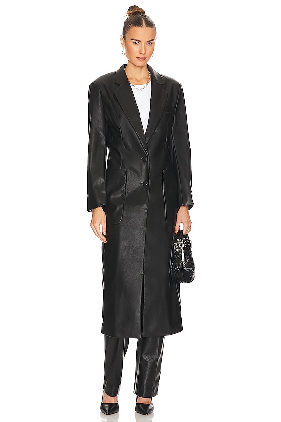 view 2 of 4 ПАЛЬТО SIMI in Noir