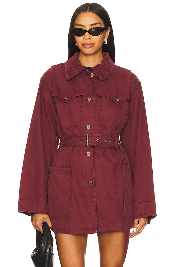 view 2 of 5 The Belted Workwear Jacket in Port Royale
