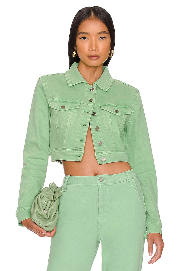 view 1 of 4 CHAQUETA VAQUERA MAGDA in Kelly Green