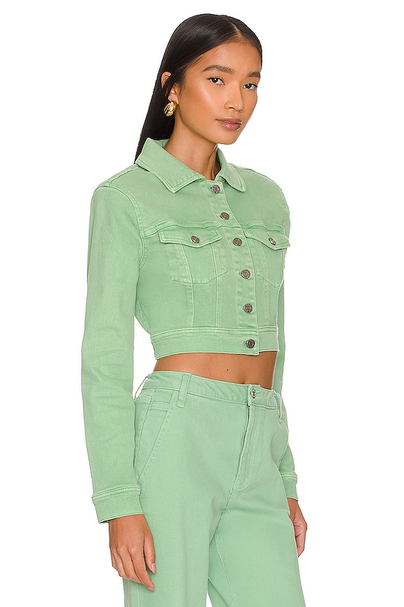 view 2 of 4 CHAQUETA VAQUERA MAGDA in Kelly Green