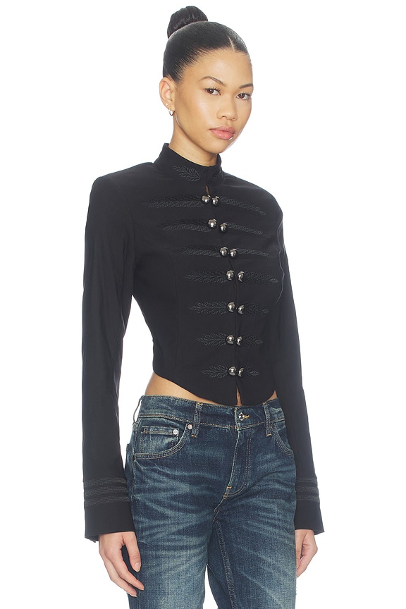 view 2 of 5 Gracyn Jacket in Noir