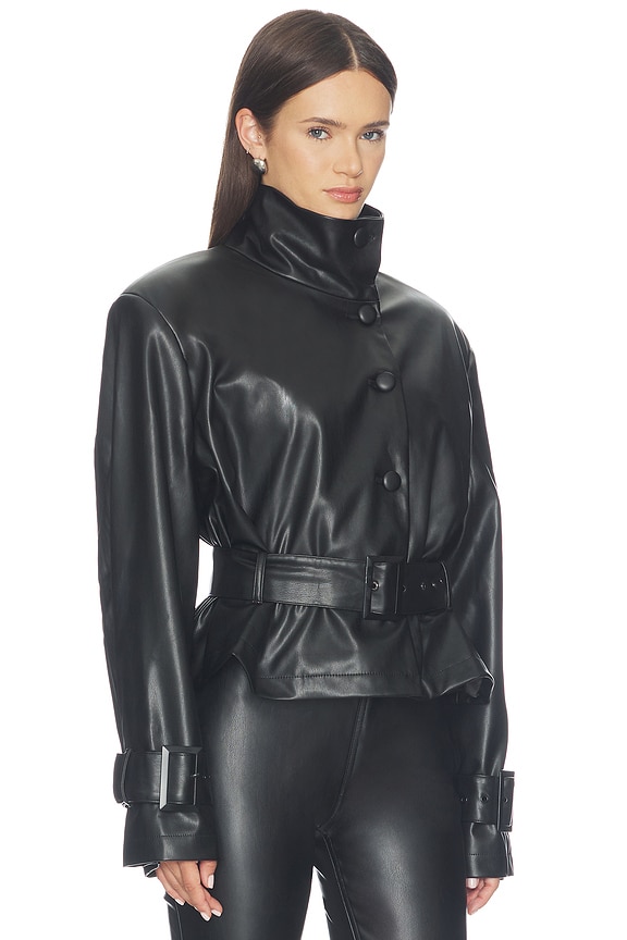 view 2 of 4 Scarlette Bomber in Noir