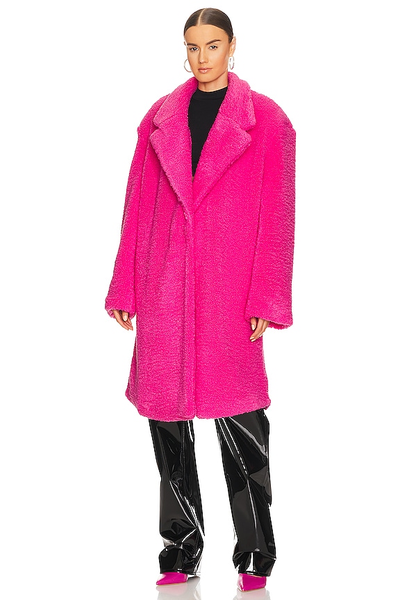 view 2 of 5 ПАЛЬТО ORIANA in Raspberry Rose