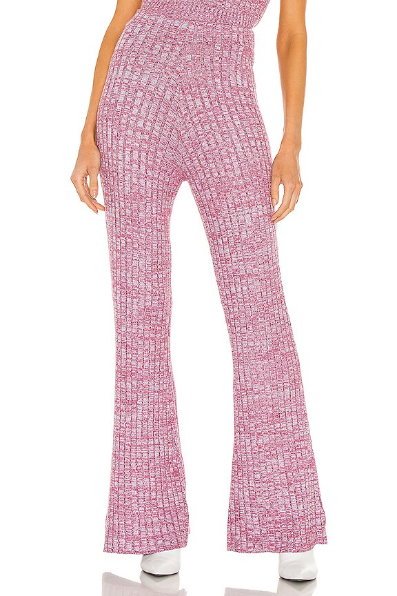 view 1 of 5 Theodore Pant in Marled Soft Grey Mauve