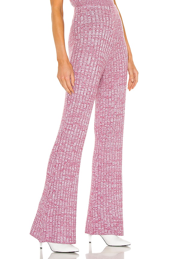 view 2 of 5 Theodore Pant in Marled Soft Grey Mauve