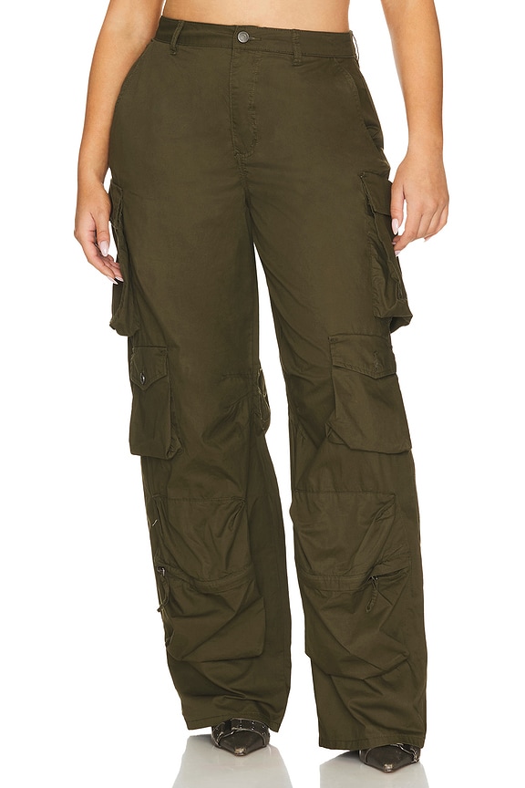 view 2 of 8 PARKER カーゴパンツ in Olive Night