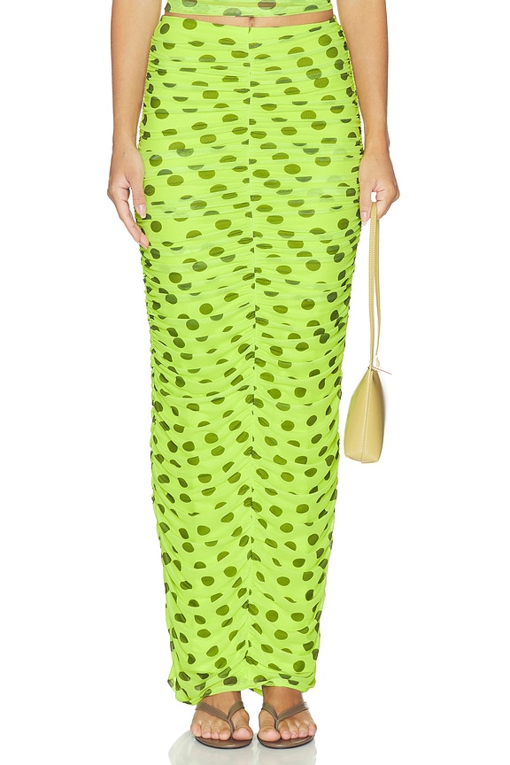 view 1 of 6 FALDA JOSIE in Wild Lime Dot