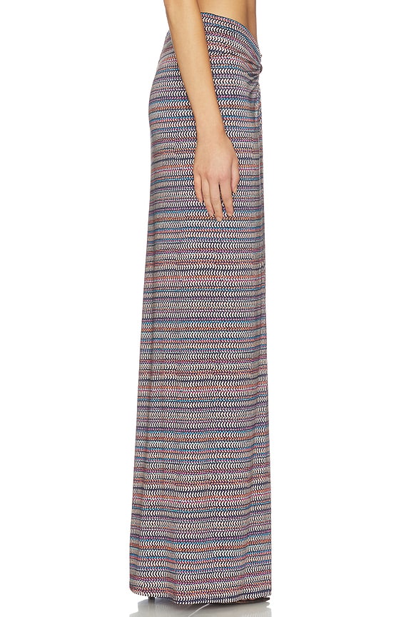 view 2 of 6 JUPE CARR SHINY KNIT in Chevron Stripe