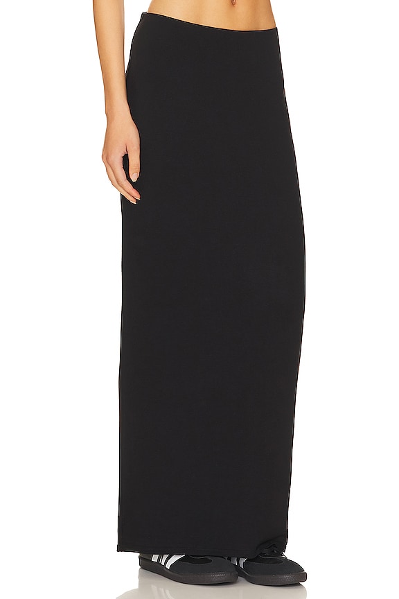 view 2 of 4 FALDA MAXI FARAH in Noir
