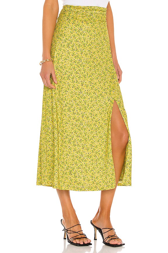 view 2 of 4 Gala Skirt in Buttercup Ditsy