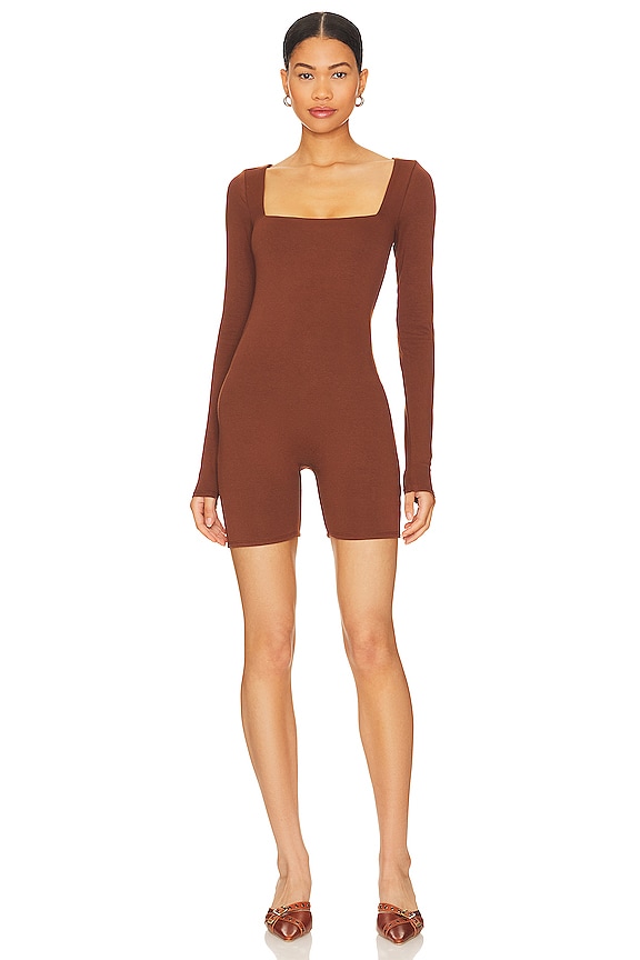 view 2 of 4 X Revolve Essential Alani Romper in Cappuccino