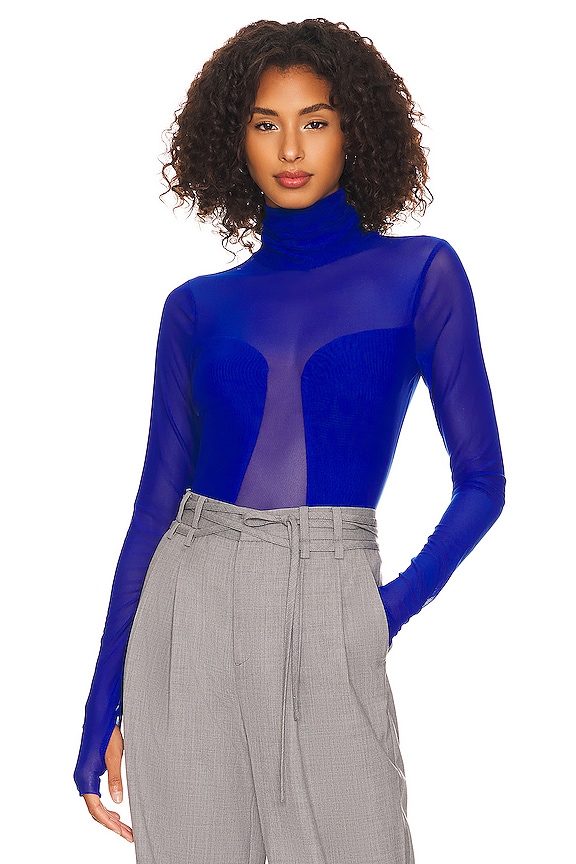 view 1 of 4 Astra Top in Cobalt Blue