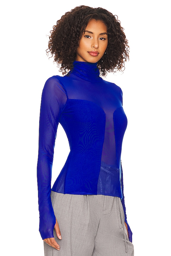 view 2 of 4 Astra Top in Cobalt Blue