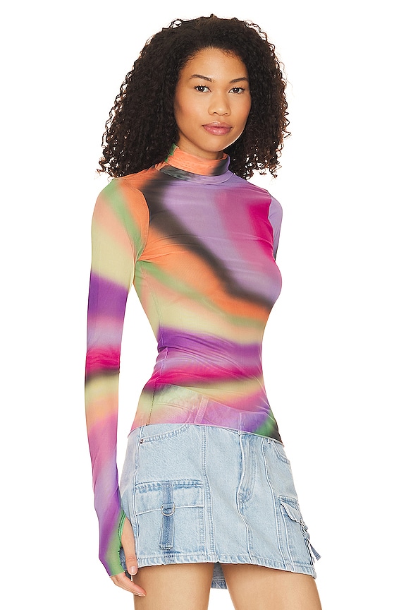 view 2 of 4 Zadie Top in Mod Stripe