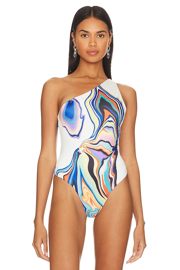 view 2 of 5 AERYN 바디수트 in Spring Marble