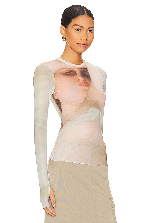 view 2 of 4 ТОП С ДЛИННЫМ РУКАВОМ KAYLEE in Nude Portrait