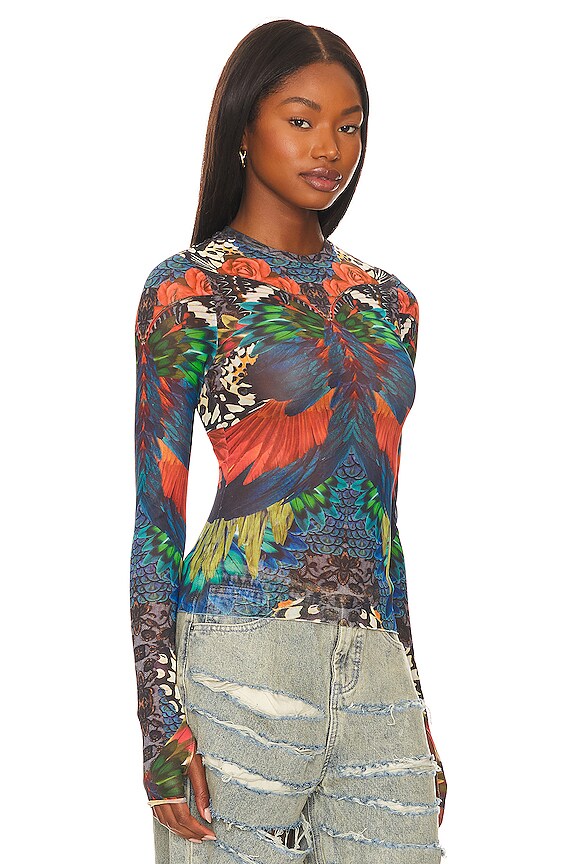 view 2 of 4 Kaylee Top in Fall Feather