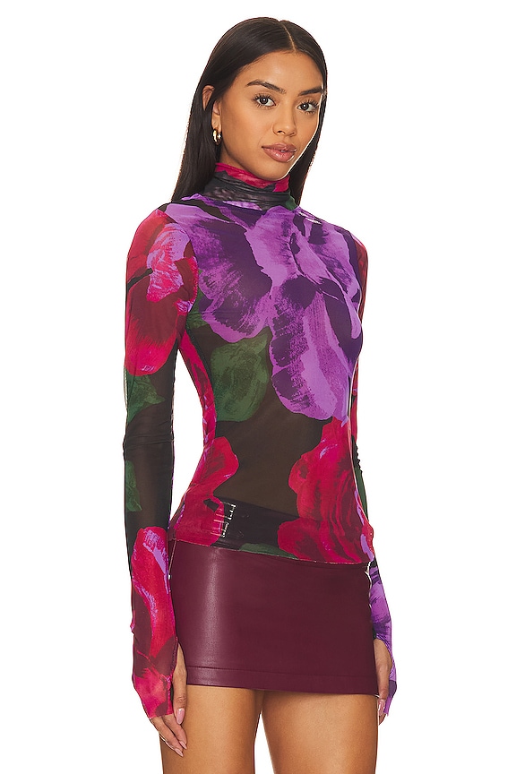 view 2 of 4 ТОП В СЕТОЧКУ ZADIE in Oversized Bloom