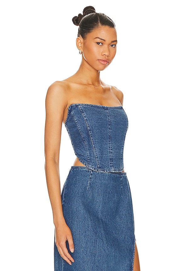 view 2 of 4 ТОП BENNET in Royal Blue Wash