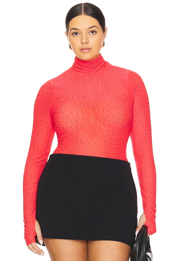 view 2 of 9 Zadie Top in Cherry