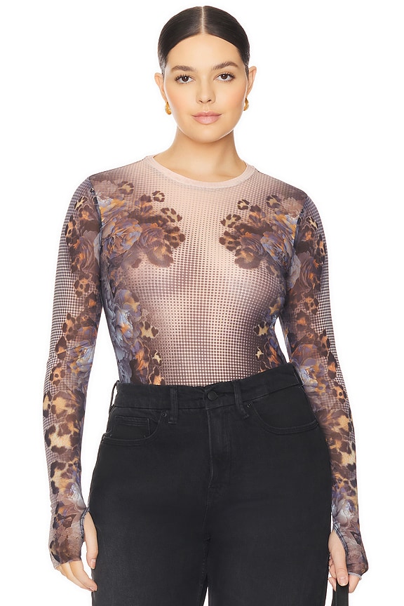 view 2 of 10 Kaylee Top in Nude Leopard