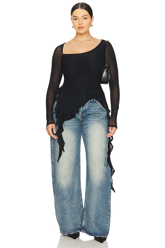 view 2 of 8 Doris Top in Noir