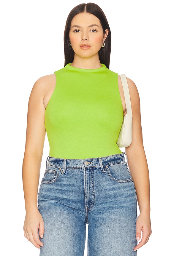 view 2 of 10 Cami Bodysuit in Lime Punch