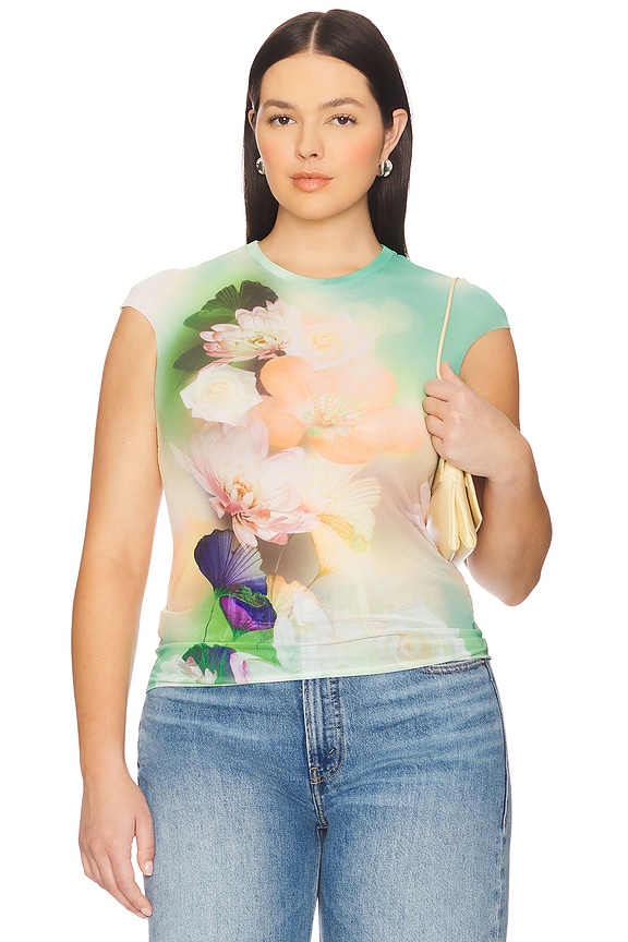 view 2 of 10 Nina Top in Sunbeam Floral