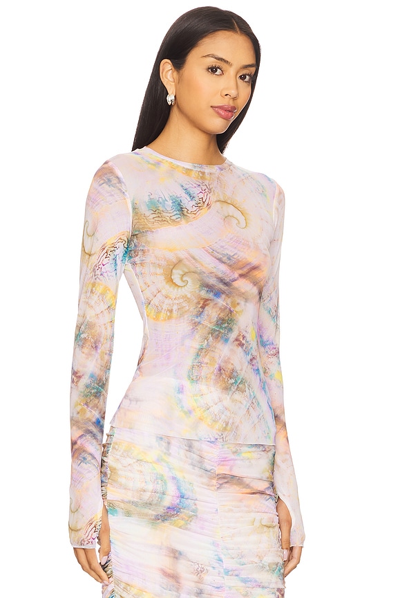 view 2 of 4 Kaylee Top in Pearly Shell