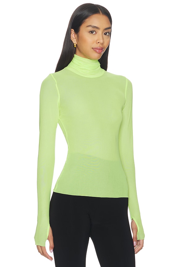 view 2 of 4 Zadie Top in Sharp Green