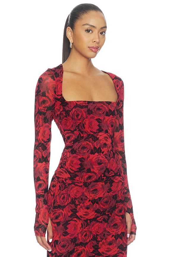 view 2 of 4 Ines Top in Rose Kissed