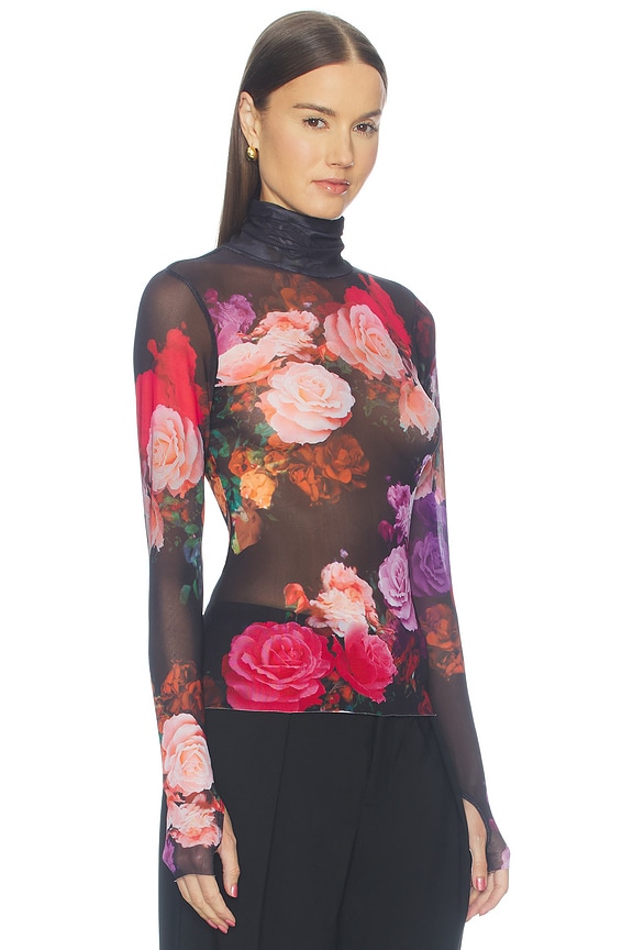 view 2 of 4 Zadie Top in Violet Roses