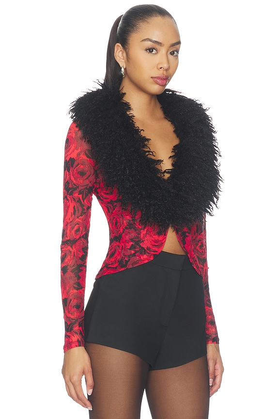 view 2 of 4 Nymia Top in Rose Kissed