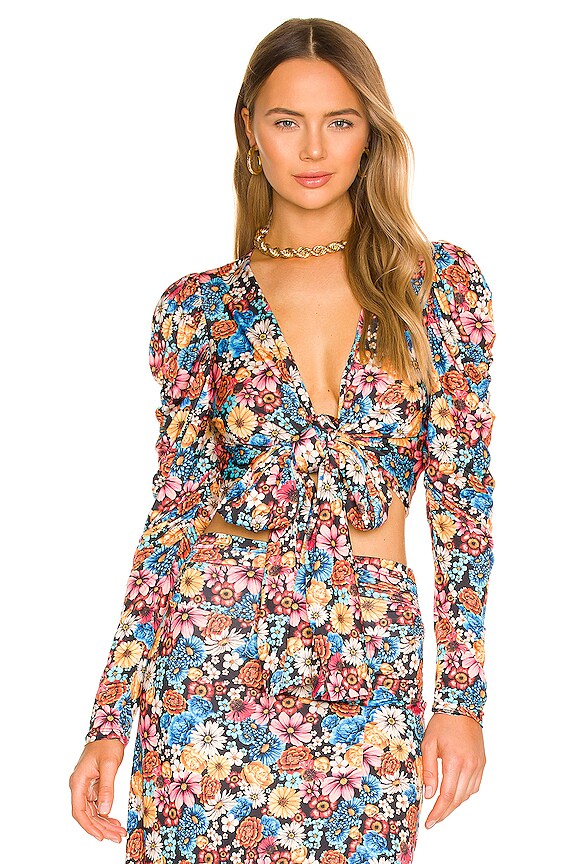 view 1 of 4 X REVOLVE Celeste Top in Multi Wildflower Bouquet